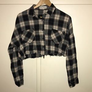 Cropped Flannel